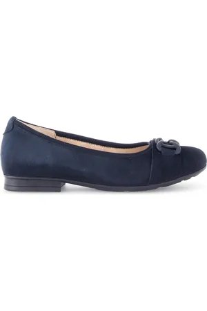 Gabor Dames, Schoenen, Blauw, Maat: 42 1/2 EU Suède