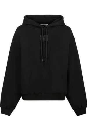 Alexander Wang Dames, Sweatshirts & Hoodies, Zwart, Maat: M Katoen
