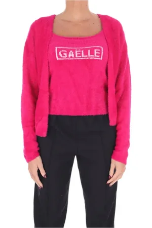 GAËLLE Dames, Truien, Roze, Maat: M Nylon