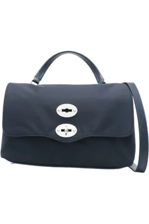 Zanellato Dames, Tassen, Blauw, Maat: ONE Size Nylon