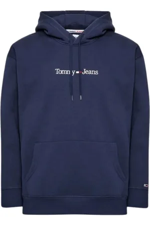 Tommy Hilfiger Heren, Sweatshirts & Hoodies, Blauw, Maat: 2XL Katoen