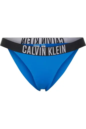 Calvin Klein Dames, Badkleding, Blauw, Maat: S