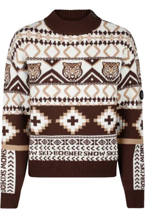 Bogner Dames, Truien, Bruin, Maat: M Wol