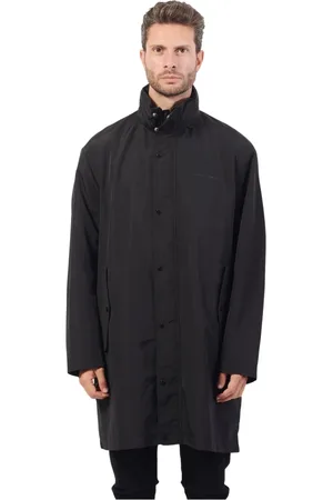 Armani Exchange Heren, Mantels, Zwart, Maat: L Poliester