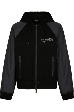 Dsquared2 Heren, Jassen, Zwart, Maat: L Viscose