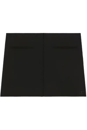 Courrèges Dames, Rokken, Zwart, Maat: 2XS