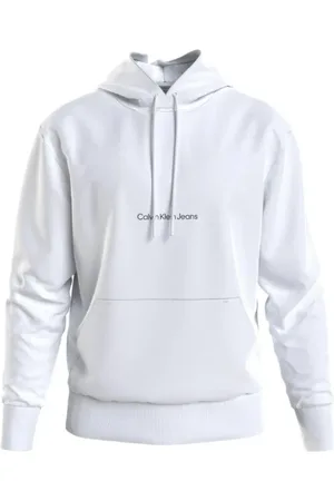 Calvin Klein Heren, Sweatshirts & Hoodies, Wit, Maat: 2XS