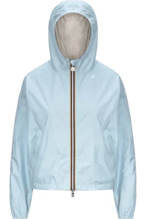 K-Way Dames, Jassen, Blauw, Maat: XL Nylon