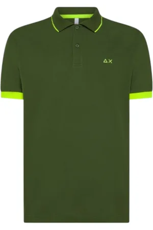 sun68 Heren, Tops, Groen, Maat: L
