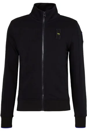 Blauer Heren, Sweatshirts & Hoodies, Blauw, Maat: M Katoen
