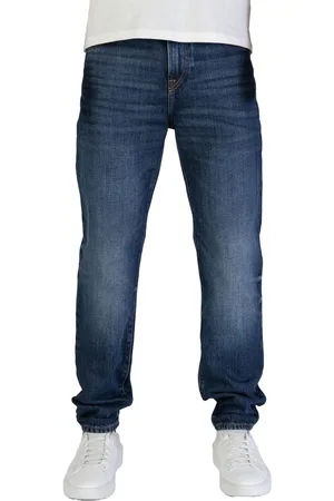 HUGO BOSS Heren, Jeans, Blauw, Maat: W30 L32 Katoen