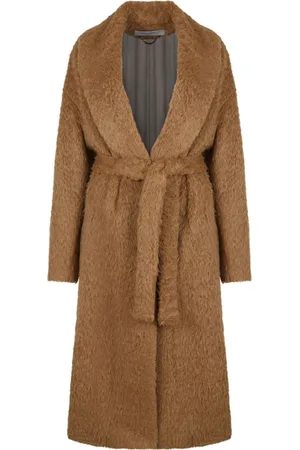 Golden Goose Dames, Mantels, Bruin, Maat: XS Wol
