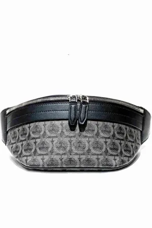Salvatore Ferragamo Dames, Pre-owned, Zwart, Maat: ONE Size Leer
