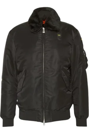 Blauer Heren, Jassen, Zwart, Maat: 3XL Nylon
