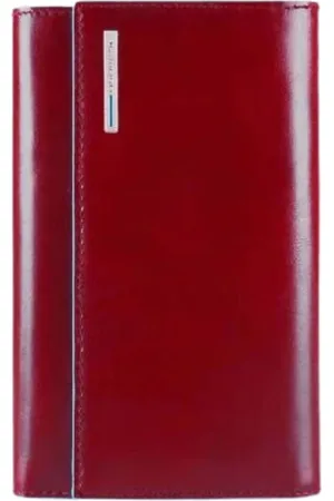 Piquadro Dames, Accessoires, Rood, Maat: ONE Size Leer
