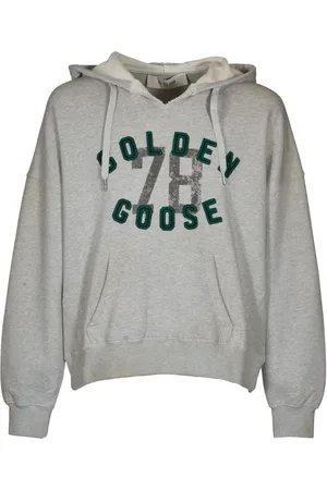 Golden Goose Heren, Sweatshirts & Hoodies, Grijs, Maat: S Katoen