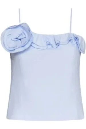 MARELLA Dames, Tops, Blauw, Maat: S