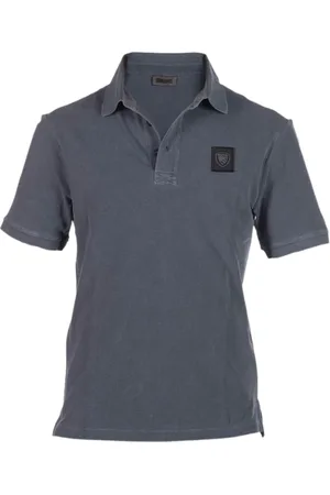 Blauer Heren, Tops, Grijs, Maat: S Katoen