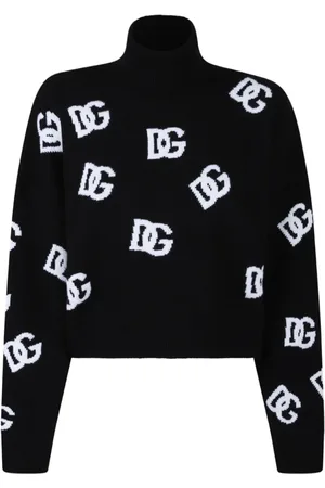 Dolce & Gabbana Dames, Truien, Zwart, Maat: S Wol