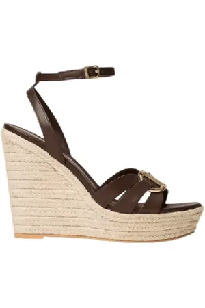 Twin-Set Dames, Schoenen, Bruin, Maat: 39 EU Leer