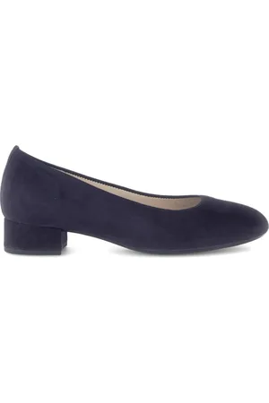Gabor Dames, Schoenen, Blauw, Maat: 38 1/2 EU Suède