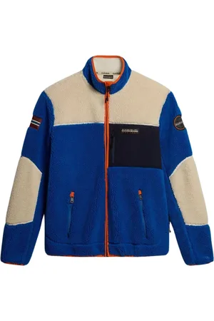 Napapijri Heren, Sport, Blauw, Maat: M Fleece