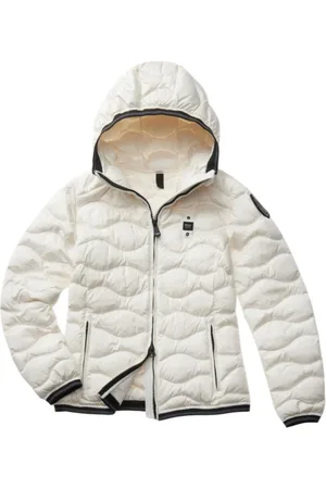 Blauer Dames, Jassen, Wit, Maat: L Nylon