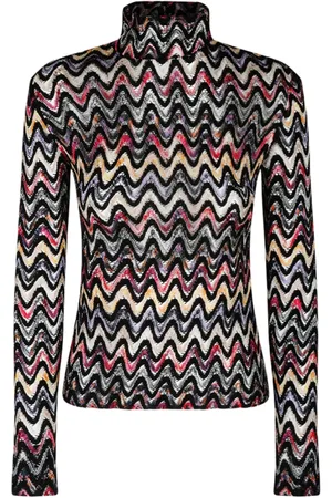 Missoni Dames, Truien, Veelkleurig, Maat: S Wol