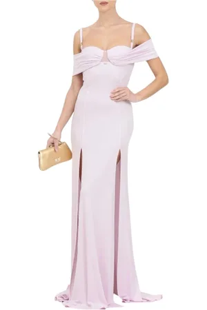 Elisabetta Franchi Dames, Jurken, Roze, Maat: L Viscose