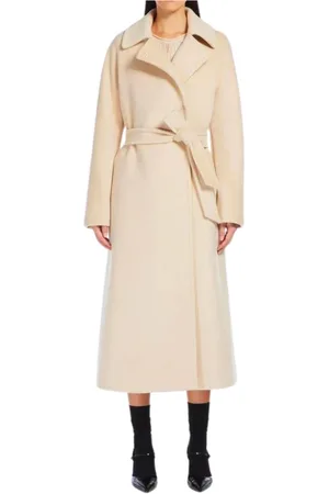 Max Mara Dames, Mantels, , Maat: M Wol