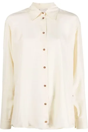 ALYSI Dames, Blouses & Shirts, Wit, Maat: S