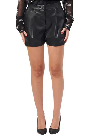 Armani Exchange Dames, Korte broeken, Zwart, Maat: L Poliester