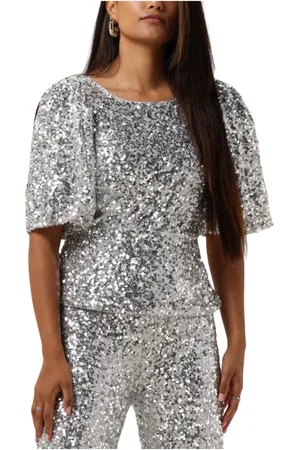 Harper & Yve Dames, Blouses & Shirts, Grijs, Maat: S