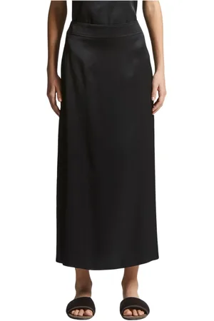 PESERICO SIGN Dames, Rokken, Zwart, Maat: XL Satijn