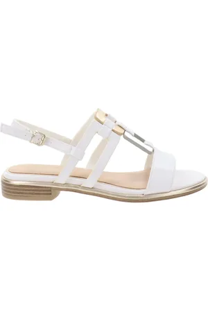Marco Tozzi Dames, Schoenen, Wit, Maat: 36 EU Leer