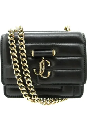Jimmy Choo Dames, Pre-owned, Zwart, Maat: ONE Size Leer