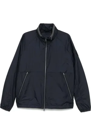 Moncler Heren, Jassen, Blauw, Maat: L