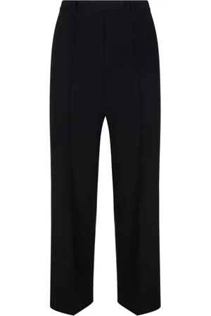 Max Mara Dames, Broeken, Zwart, Maat: XS