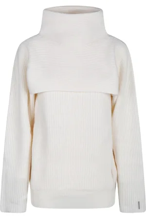 Calvin Klein Dames, Truien, Wit, Maat: 2XS Wol