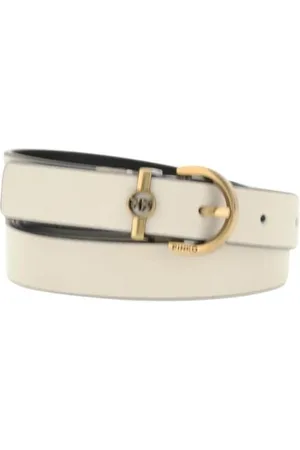 Pinko Dames, Accessoires, Wit, Maat: L Leer