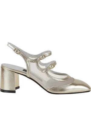 Carel Dames, Schoenen, Grijs, Maat: 36 EU Leer
