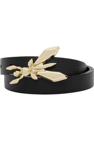 Patrizia Pepe Dames, Accessoires, Zwart, Maat: L Leer