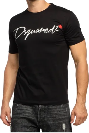 Dsquared2 Heren, Tops, Zwart, Maat: 2XL