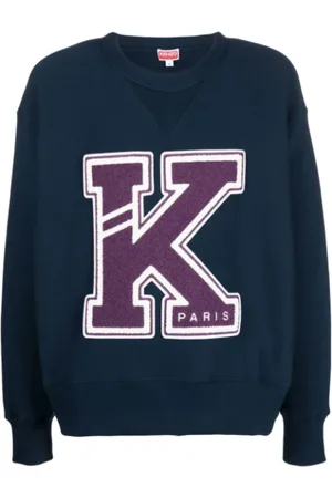 Kenzo Heren, Sweatshirts & Hoodies, Blauw, Maat: S