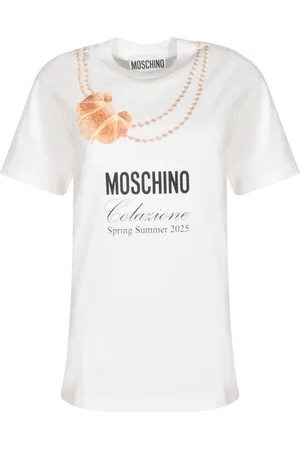 Moschino Dames, Tops, Wit, Maat: M