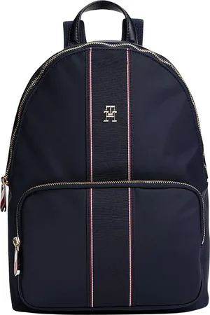 Tommy Hilfiger Dames, Tassen, Blauw, Maat: ONE Size Nylon