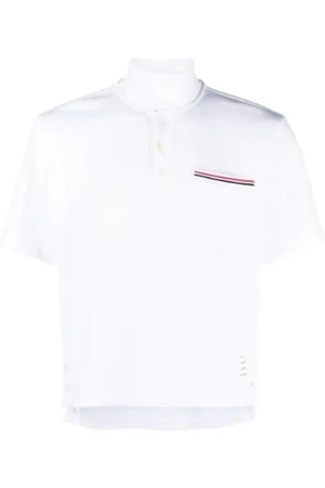 Thom Browne Heren, Tops, Wit, Maat: 2XL