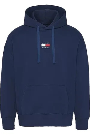 Tommy Hilfiger Heren, Sweatshirts & Hoodies, Blauw, Maat: 2XL Katoen