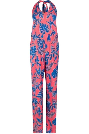 Jansen Amsterdam Dames, Jumpsuits & Playsuits, Roze, Maat: 2XL Jersey