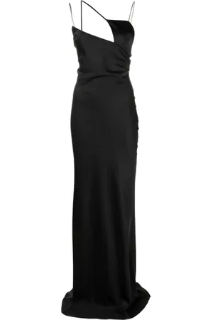 The Attico Dames, Jurken, Zwart, Maat: 2XS